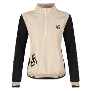 SNP골프 여성 믹스 슬리브 바람막이 반집업 티셔츠