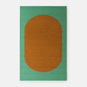 [BWTZ] 보웰 먼지없는 워셔블 러그 카페트 빅레이크(브릭레드) 100x160