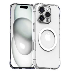 클리어 풀커버 슬림 맥세이프 케이스 투명, 아이폰14 프로 맥스
