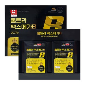 울트라 맥스 메가B 120정 4개월분 약국용 고함량 비타민B군 면역력 증진 활력 영양제