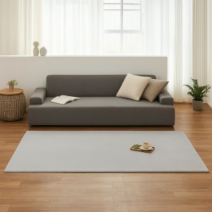 따숨 포근하고 폭신한 우아 메모리폼 러그 카페트 타원형 큰사이즈 200x300cm