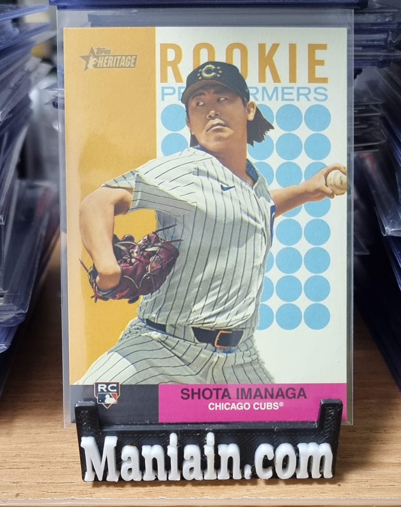 이마나가 쇼타 루키카드 2024 Topps Heritage High Number Shota Imanaga Rookie Performers RP-11 MLB 야구 카드