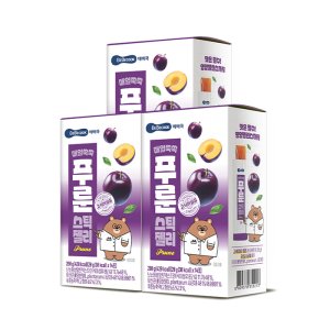 [베베쿡] 매일 쑥쑥 푸룬 스틱젤리 3박스 (20g x 42포)
