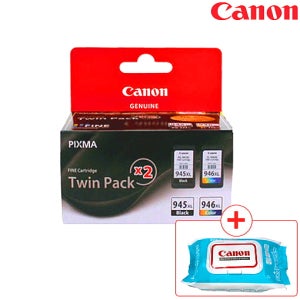 [캐논코리아 트윈팩세트] 정품 잉크 PG-945XL + CL-946XL 대용량 MG3090