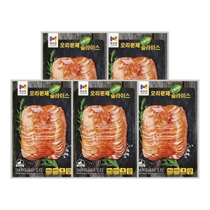 [머스타드소스증정] 목우촌 오메가3 오리훈제 슬라이스 400g, 5개