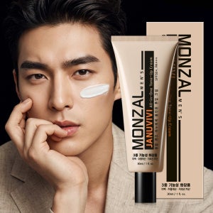 몽잘 맨즈 야누비비 남자 톤업크림 비비크림 선크림 올인원 30ml, 1개