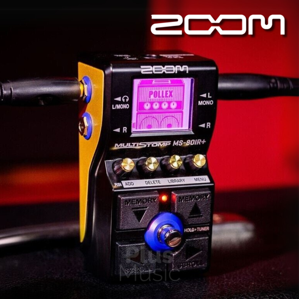 Zoom 줌 멀티스톰프 ZOOM MS-80IR+ 80종 앰프 이펙트 녹음용 기타이펙터 페달