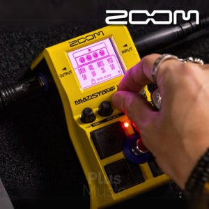 줌 멀티스톰프 ZOOM MS-200D+ 200개 드라이브 앰프 기타이펙터 페달