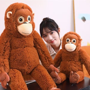 고숭이 오랑우탄인형 대형 오랑이 봉제인형 선물 강아지장난감 애착인형 76cm/115cm