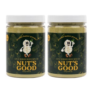 너츠굿 고단백 말차가루 말차라떼 분말 가루 라떼 유기농 프로틴 파우더 200g, 2개