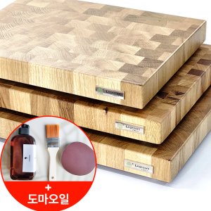 레그노아트 이탈리아 참나무 엔드그레인 원목 나무 우드 도마