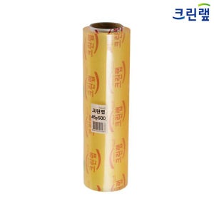 크린랲 업소용 랩 주방 위생 비닐 대용량 크린랩 45cmX500m, 1개