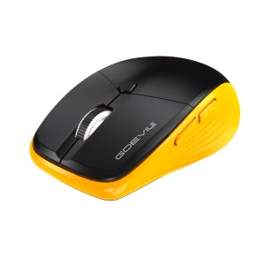 GDEVIL M228W 저소음 사무용 무선 마우스 블랙