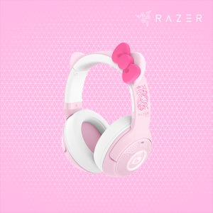 레이저코리아 크라켄 키티 V2 BT 헬로키티 에디션 무선 헤드셋 Razer Kraken Kitty V2 BT Hello Kitty Edition