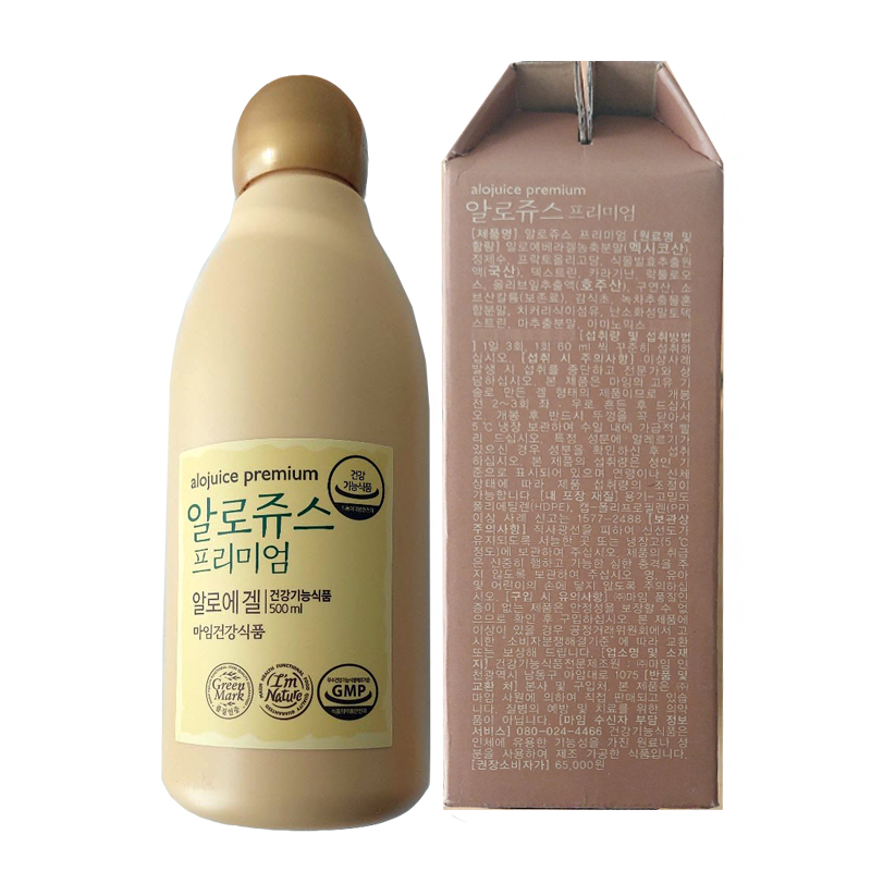 <b>마임</b>건강<b>식품</b> 알로쥬스 500mL 6병