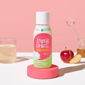 한국 야쿠르트 갓비움 마일드 애사비 유산균 쾌변요구르트 프리바이오틱스 12개입