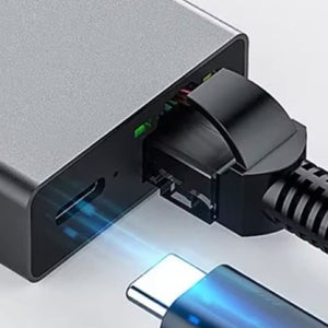 랜선젠더 C타입 랜젠더 노트북 맥북 PD충전 60W 가랜