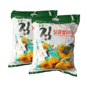 구운김 달콤 쌀과자 / 김맛 쌀과자 900g, 2개