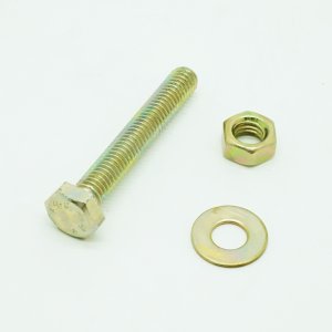 M6 x 10mm 육각볼트세트 철 볼트 너트 평와샤 세트 구성