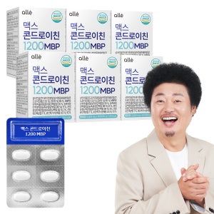 맥스 콘드로이친 1200 MBP 상어연골 60정, 6개