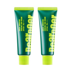 디어도어 눈시림없는 유기자차 그린 스무디 데일리 선크림 파데프리 50ml, 2개