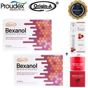 호주 오리진에이 벡사놀 Bexanol 고함량 비즈왁스 알코올 아벡솔 Abexol 효능60정