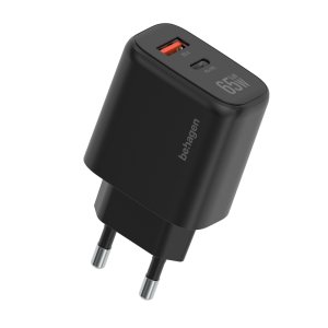 비하겐 USB PD 고속충전기 GaN PPS 멀티포트 충전기 핸드폰 65w 블랙