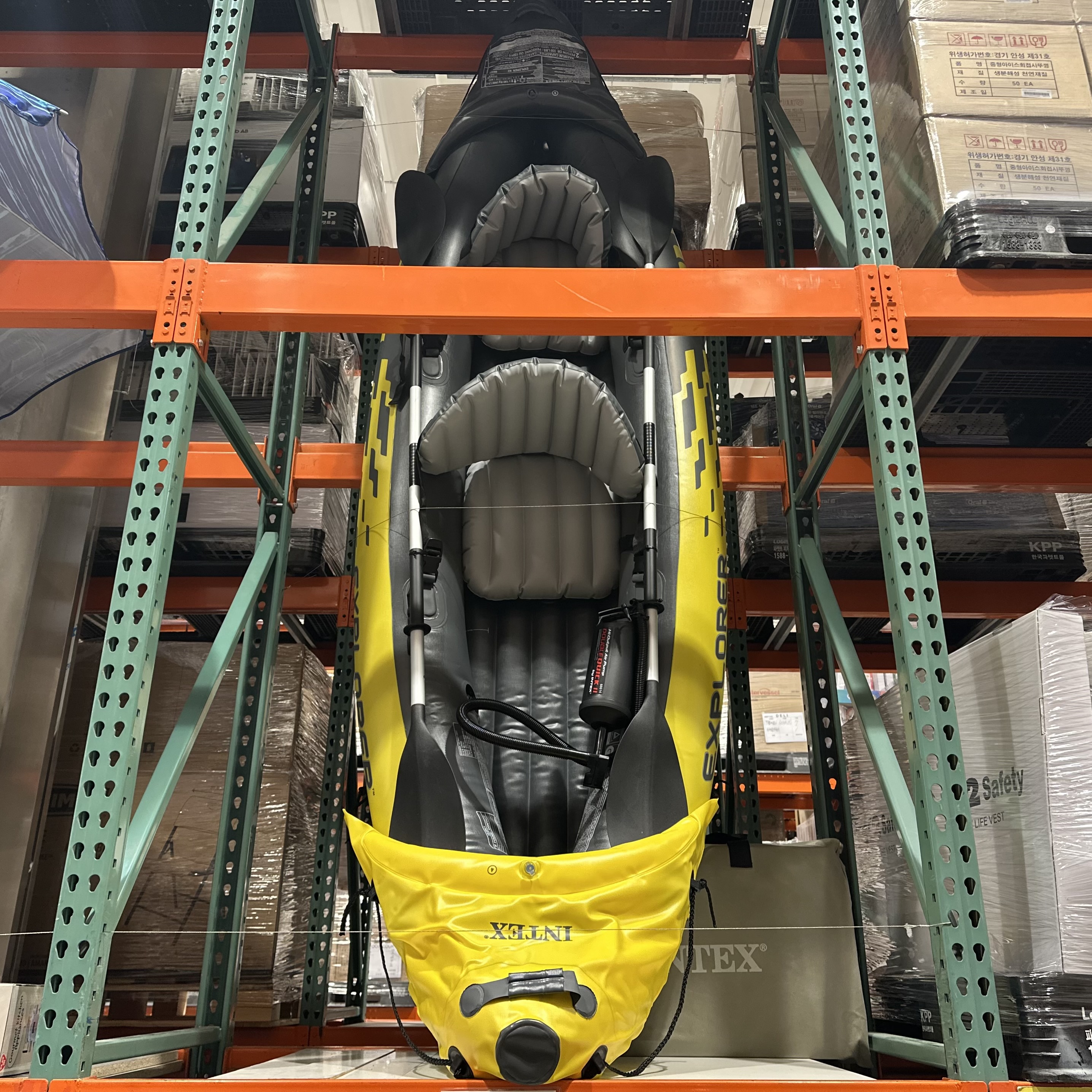 코스트코 인텍스 익스플로러 2인용 카약 310X90X50CM 고무보트 물놀이 여름휴가