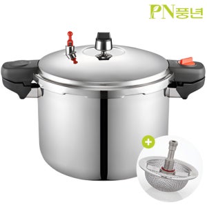[26년형 국산] 풍년압력밥솥 스텐 통3중 하이커머스 S 대용량 압력솥 업소용 식당 13L