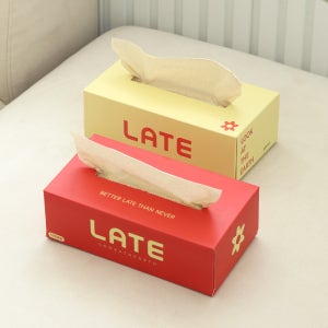 LATE 먼지없는 대나무 미용티슈 120매 3겹 3팩