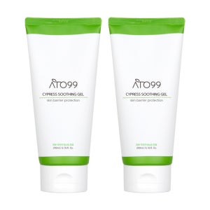 아토99 피부 쿨링 온도 감소 열감 진정 순한 편백 수딩젤 200ml, 2개
