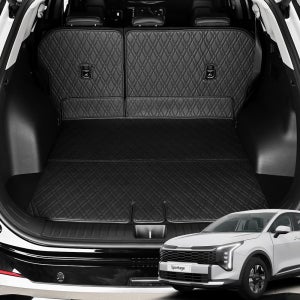 더뉴 스포티지 NQ5 페이스리프트 칸 트렁크매트 블랙 가솔린 차박매트 풀 커버