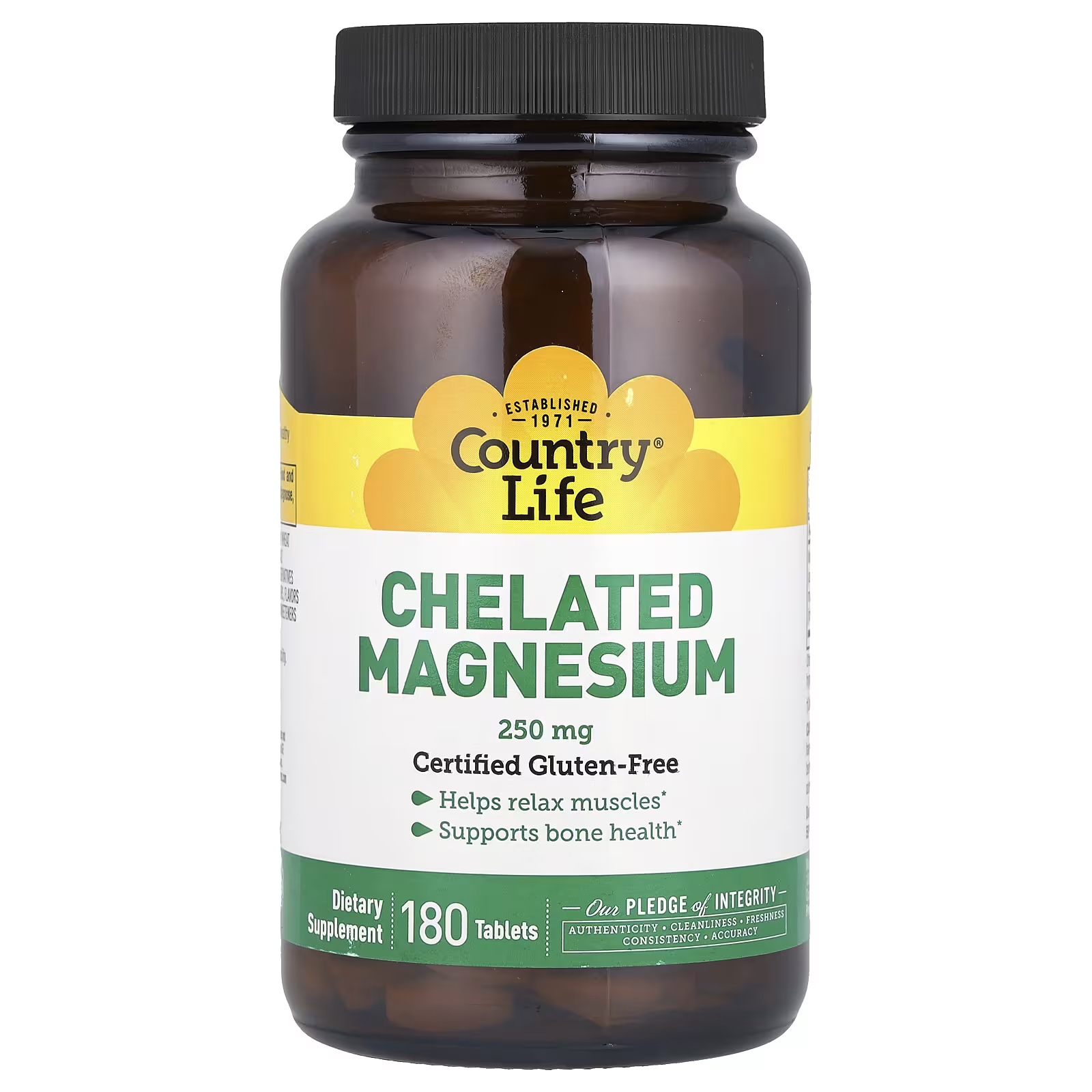 <b>컨트리라이프</b> 킬레이트 <b>마그네슘</b> 250mg 180타블렛 Chelated <b>Magnesium</b>