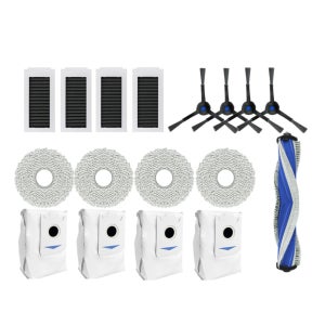 [호환] 에코프렌즈 에코백스 X5 프로 옴니 세트 더스트백 물걸레 필터 사이드 메인브러시