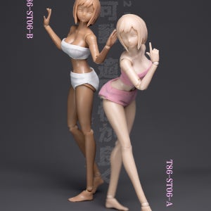 [국내당일발송] 86TOYS 1/12 PIXIV 걸프라 소체 2.0 86토이 업그레이드 바디 커스텀