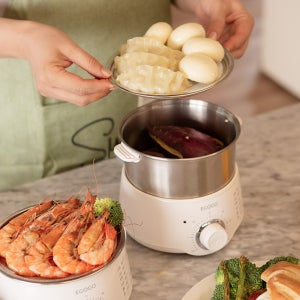 계란찜기 계란삶는기계 멀티쿠커 미니 에그쿠커 오연수 강민경