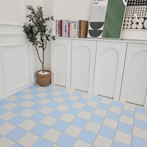 조아마루 (이지 스퀘어) 데크타일72P 조립식발판 베란다바닥재 욕실매트 카페 테라스 현관