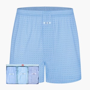 ECF3053 BYC 순면 모시메리 남 트렁크 사각 팬티 세트