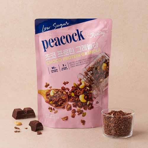피코크 초코 프로틴 그래놀라