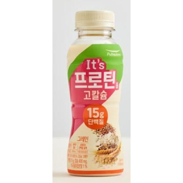 <b>풀무원</b> 잇츠<b>프로틴</b>&amp;고칼슘 그레인 260ml 10개
