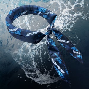 카멜로 쿨 스카프 냉매 아이스 링 쿨링 넥밴드 냉감 얼음 목걸이 넥쿨러