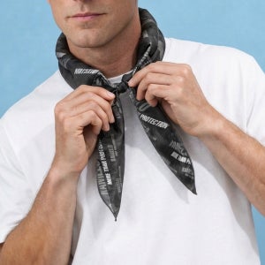 카멜로 쿨 스카프 냉매 쿨링 아이스 넥밴드 냉감 얼음 목걸이 넥쿨러