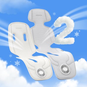 크림하우스 에어몬2 프리미엄S 쿨시팅매트 1+1 (총 2개) 유모차쿨시트 카시트통풍시트 유모차라이너