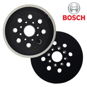 1개 보쉬 샌더기 패드 125mm (5인치) 8홀 Bosch 샌딩 벨크로 백업 샌다기 호환