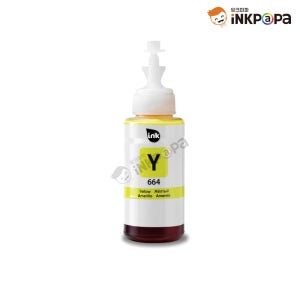 T6644 (엡손 664) 재생(호환)잉크 노랑 L100 L110 L120 L121
