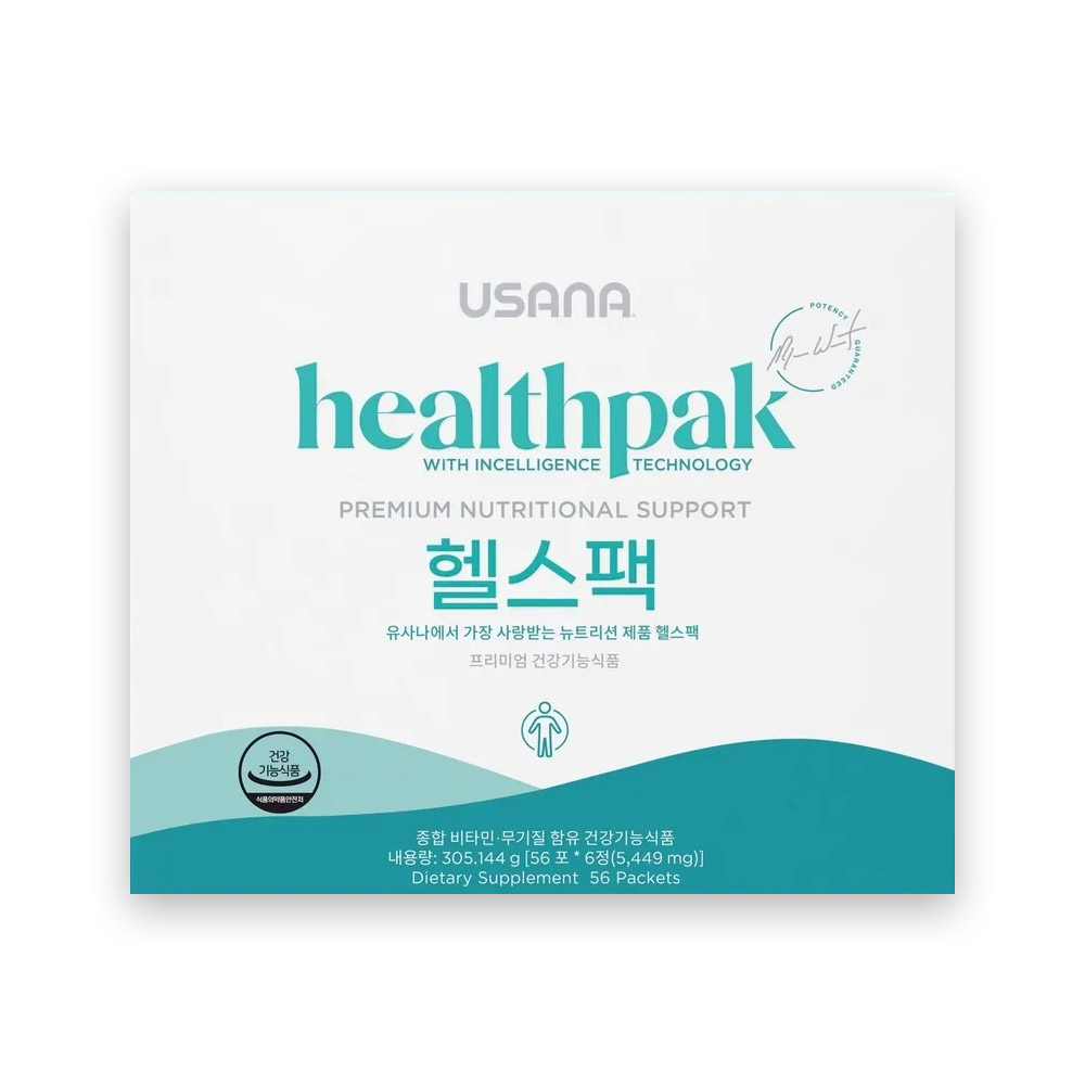 <b>유사나</b> 헬스팩 인셀리전스 종합 멀티<b>비타민</b> 5449mg x 56포 SJ
