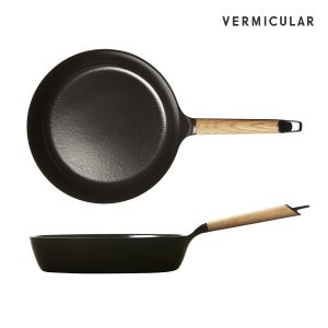 버미큘라 주물 법랑 무쇠 프라이팬 깊은팬 Deep 28cm, 오크