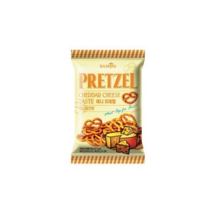 삼진 미니 프레첼 / 프레즐 과자 체다치즈, 70g, 24개