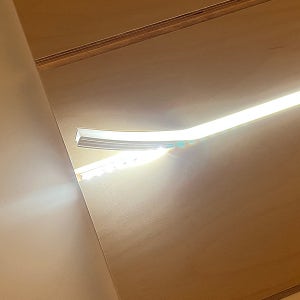 LED 라인 실리콘 튜브 폭 1cm 1.5cm 2cm 가구매립 줄조명 1M