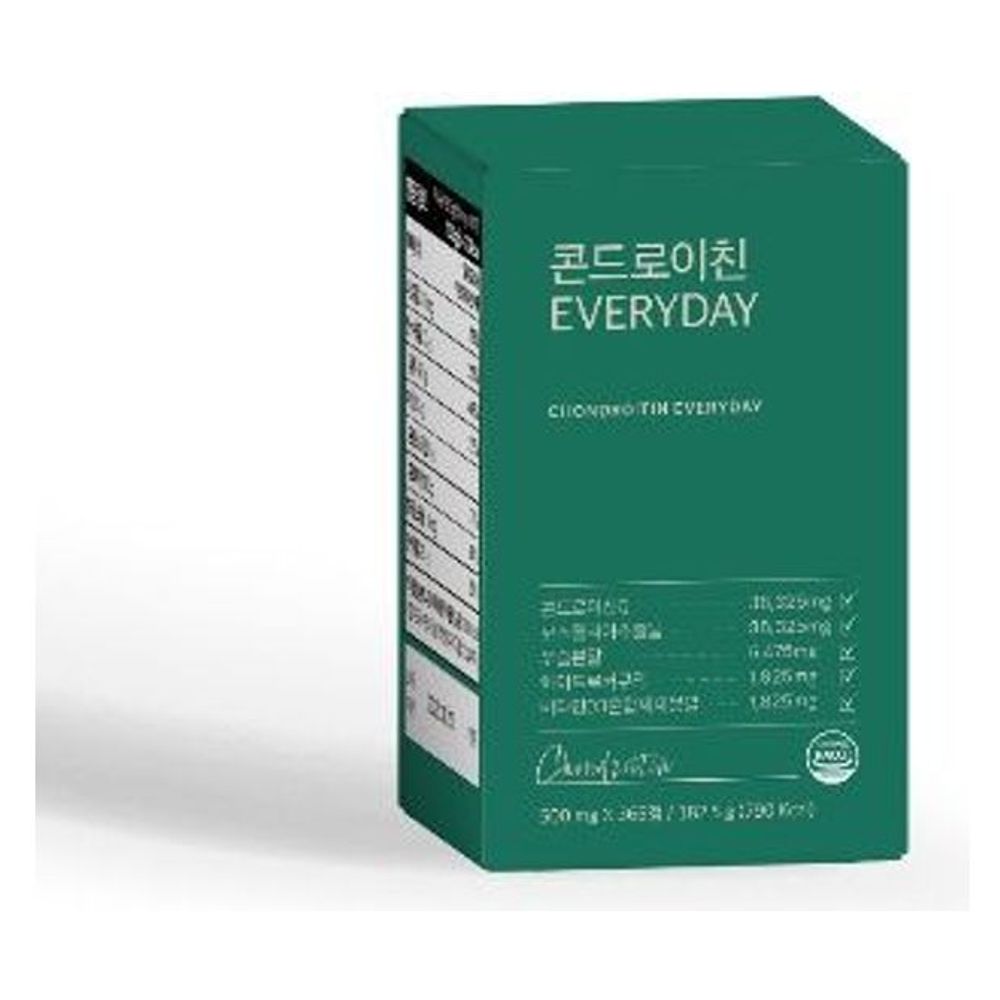 매일 복용 영양제 활력 증진 <b>콘드로이친</b> 건강 보조제 500mg 365정